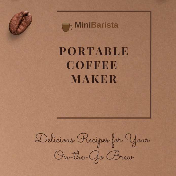 Knjiga receptov za prenosni kavni aparat